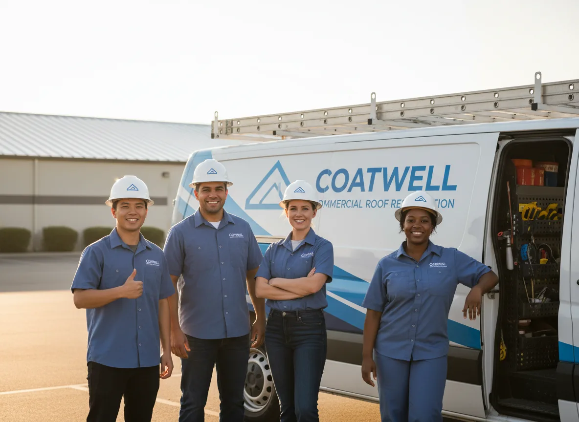 Commercial roof coating company in Elliott, SC